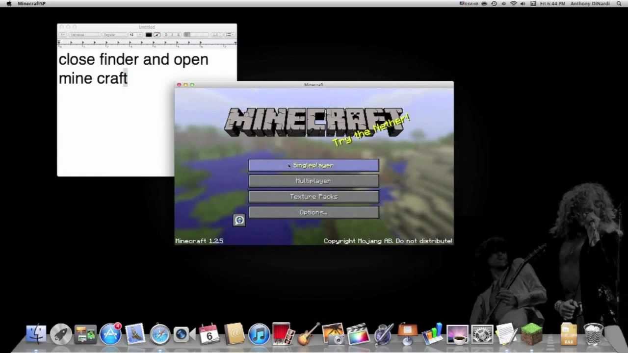 How to download worlds on minecraft mac